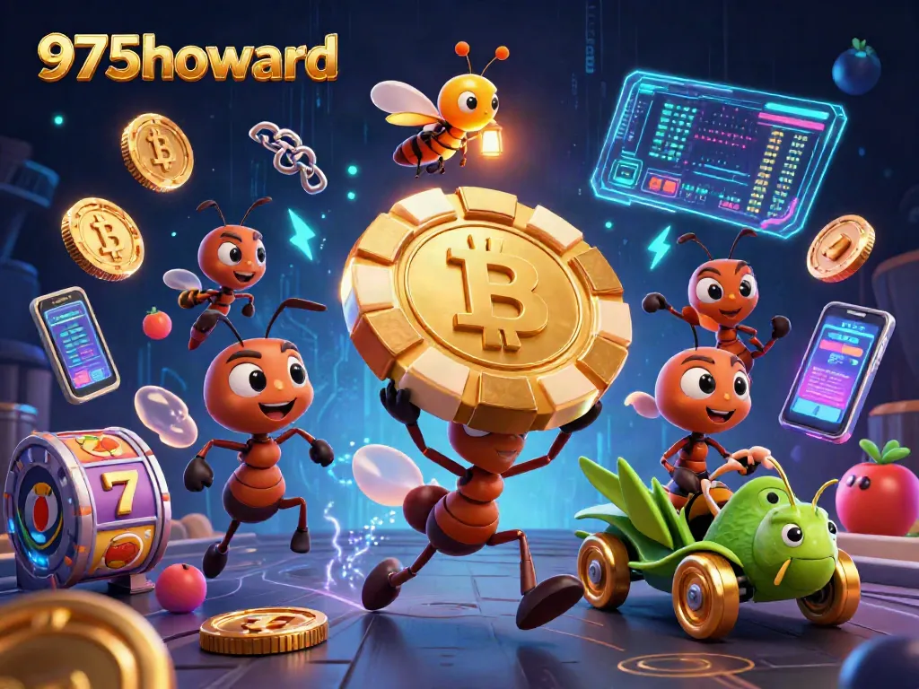 Experience thrilling adventures with ants heisting a poker chip at 975howard casino.