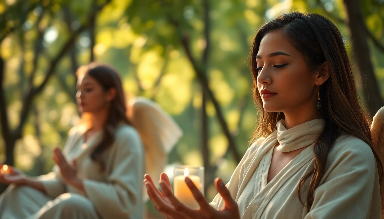 Engelarbeit lernen durch spirituelle Praktiken in ruhiger Umgebung erleben.