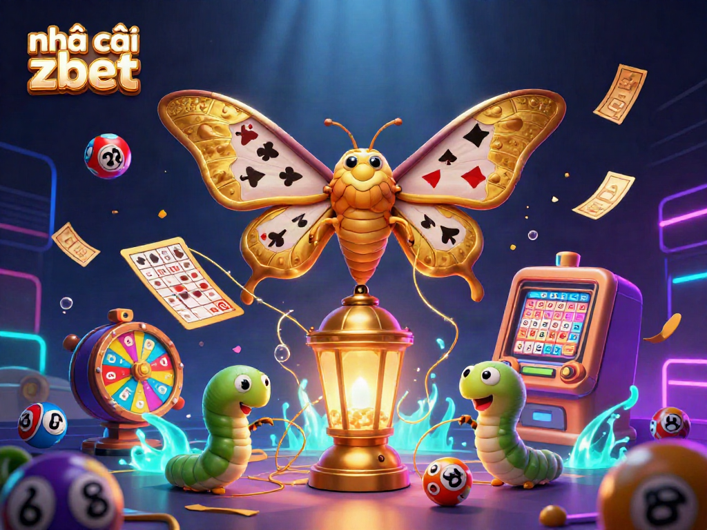 Experience the excitement of Nhà cái zbet with a vibrant casino scene featuring dynamic characters and elements.