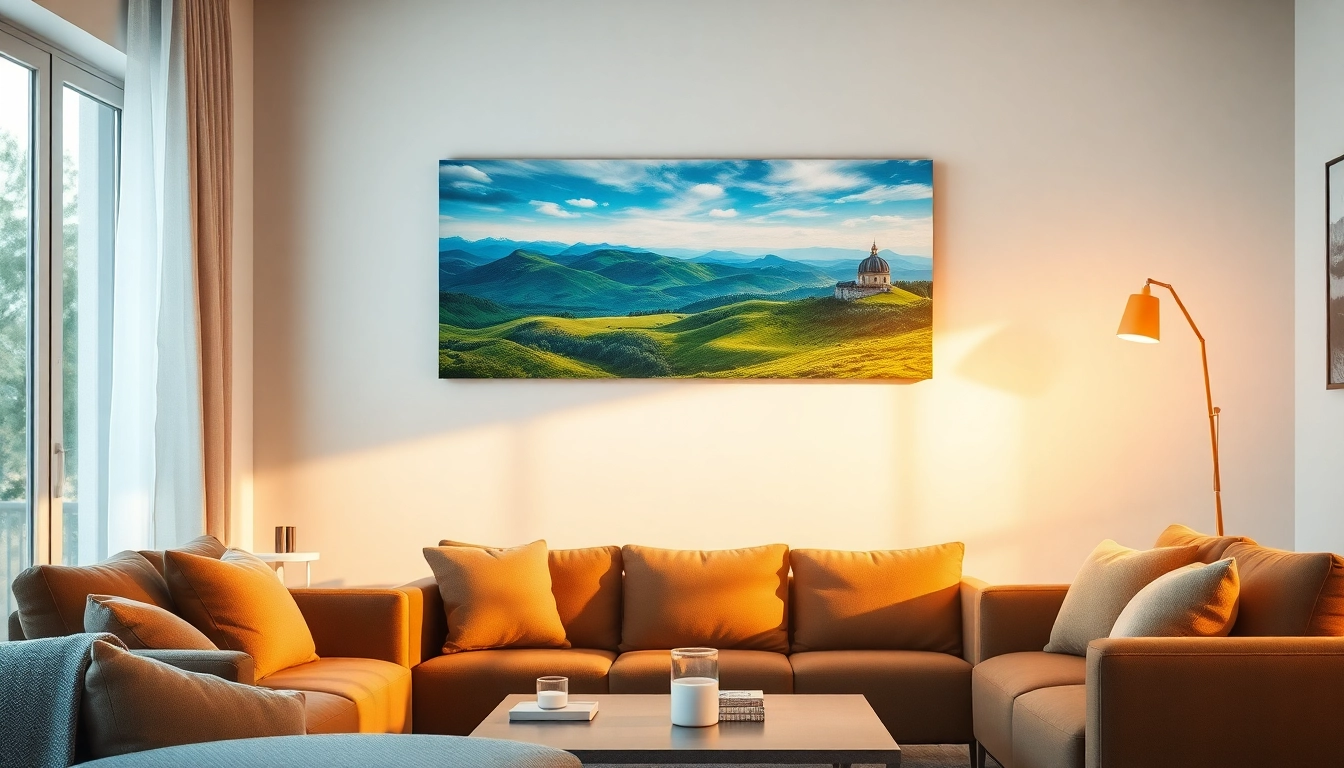 Stilvolle Leinwandbilder für Ihr Zuhause: Ideen und Inspirationen